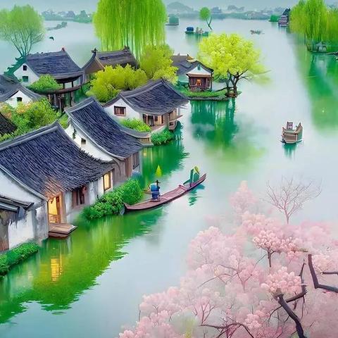 水乡小镇无限建造版：探索和挖掘湿地文化资源，打造浓厚江南水乡风情的新型旅游目的地